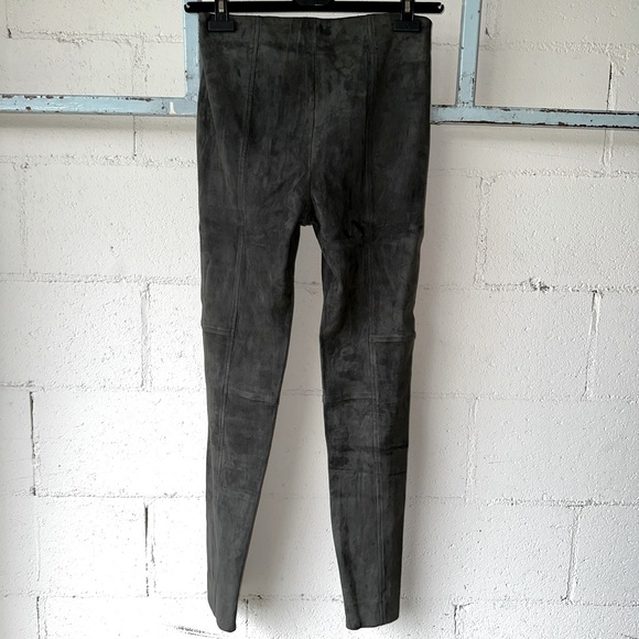 NWT! ($1,298) Polo Ralph Lauren Suede Skinny Stretch Pants - Picture 14 of 16